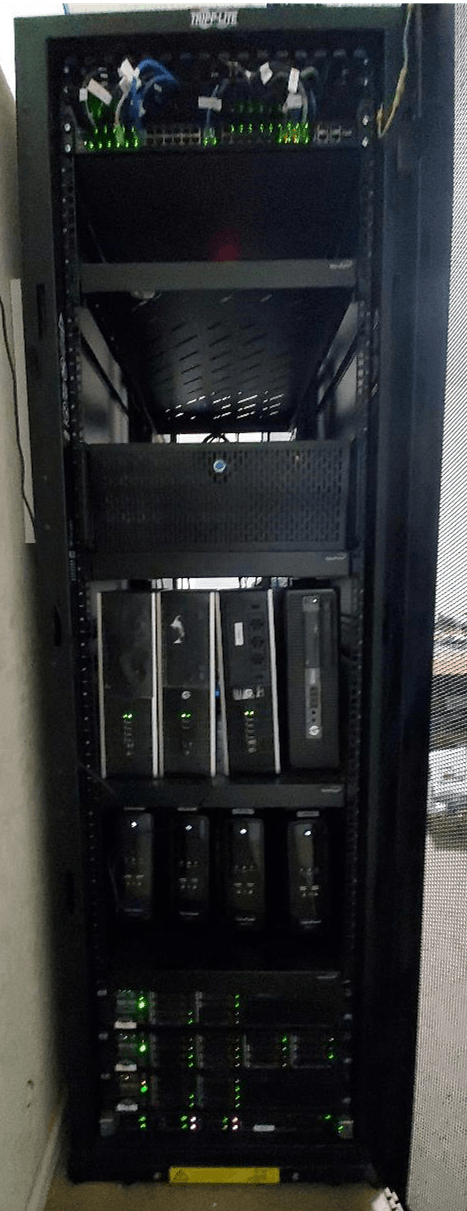 Server Rack - full view
