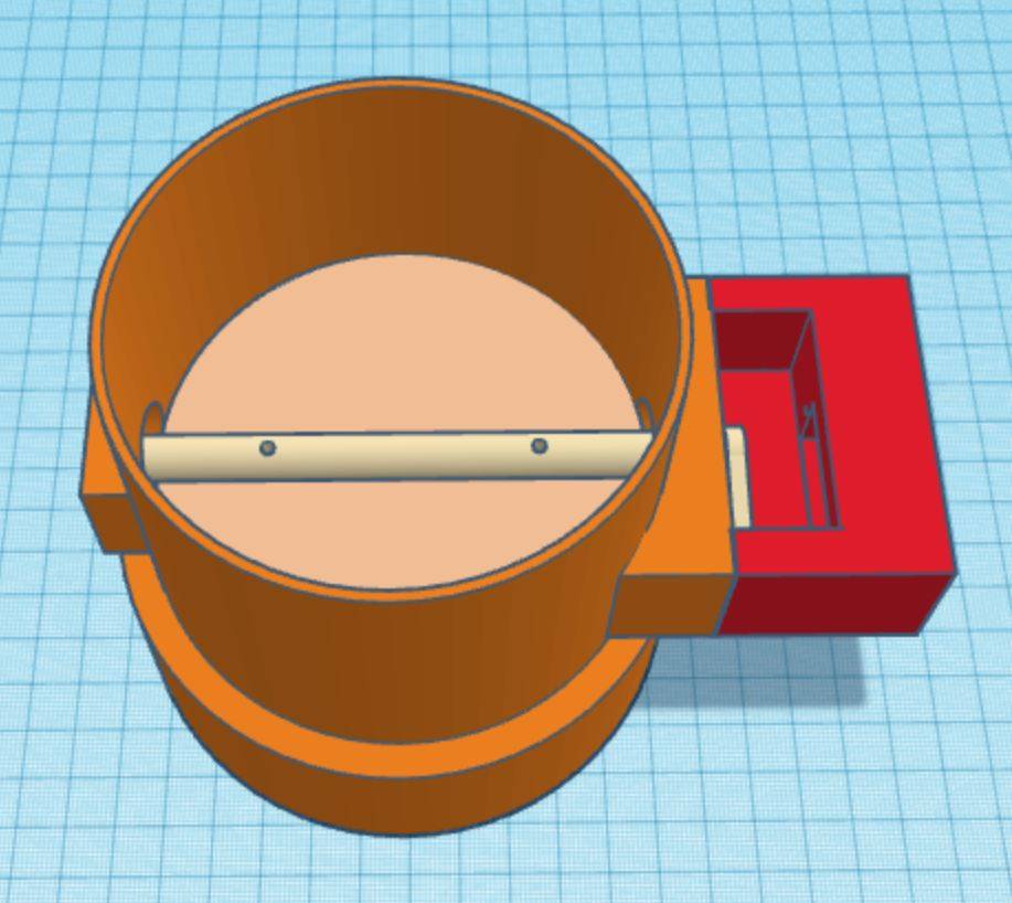 Airbrush Booth Vent Damper